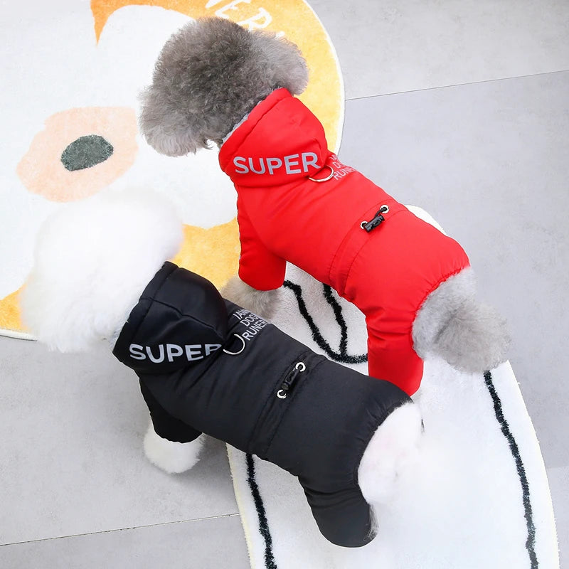 Combinaison d'Hiver Imperméable pour Chien – Doublure Chaude & Protection Totale