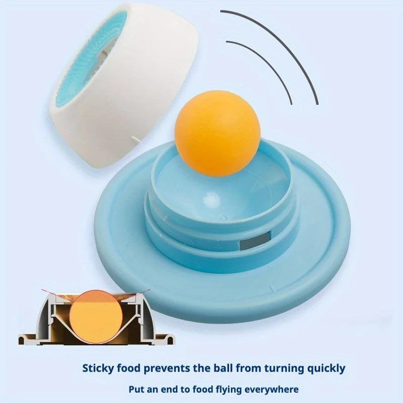 Jouet Distributeur de Nourriture et Léchage | Jeu Interactif pour Stimulation Mentale et Alimentation Lente
