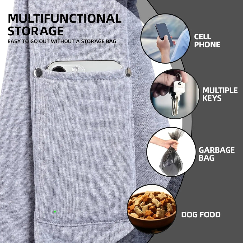 Sac Bandoulière pour Animaux : Porté Main-Libre et Sécurité Optimale