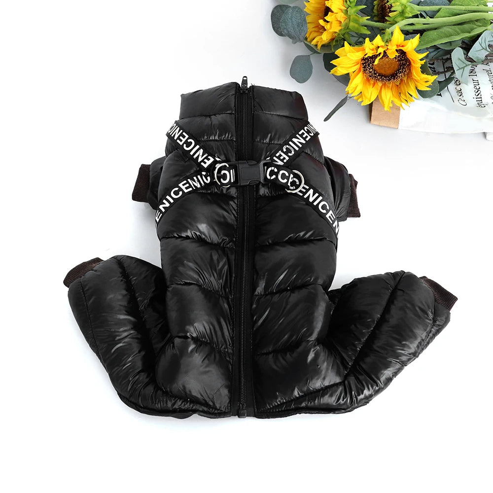 Combinaison d'Hiver "Super Warm" pour Chien – Veste Imperméable Intégrale