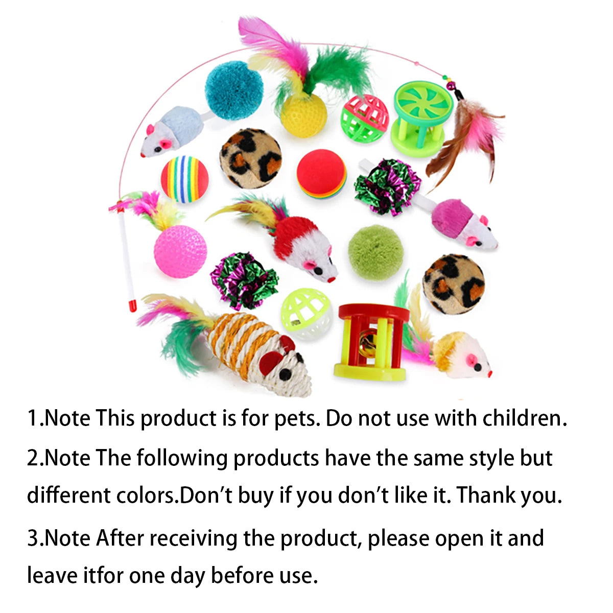 Pack Variété de Jouets pour Chat et Chaton – Set complet