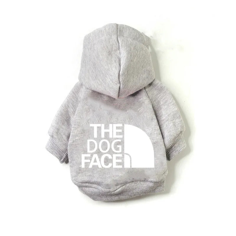 Sweat à Capuche "The Dog Face" – Hoodie Chaud et Coupe-vent pour Chien