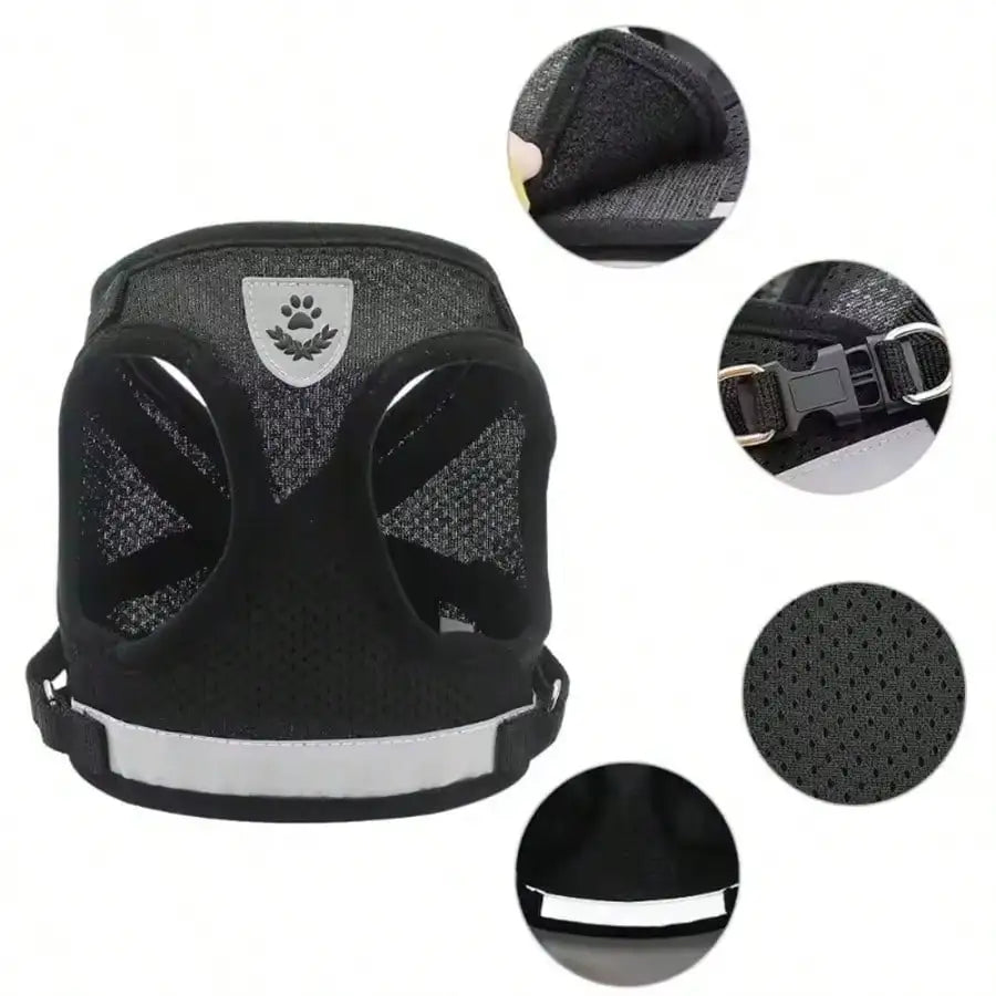 Harnais-Gilet Ajustable et Confortable – Sécurité Nocturne