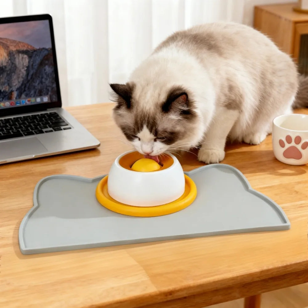 Jouet Distributeur de Nourriture et Léchage | Jeu Interactif pour Stimulation Mentale et Alimentation Lente