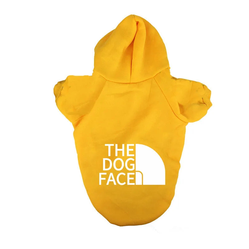 Sweat à Capuche "The Dog Face" – Hoodie Chaud et Coupe-vent pour Chien