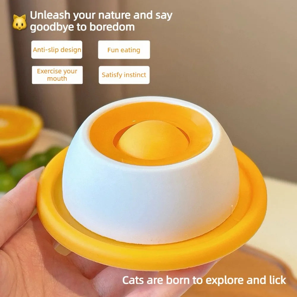 Jouet Distributeur de Nourriture et Léchage | Jeu Interactif pour Stimulation Mentale et Alimentation Lente