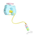 New Type Of Electric Cat Toy with 2 Ropes Smart Hanging Door Auto Swing Feather Toy A Self-entertainment And Cat-teasing Wonder