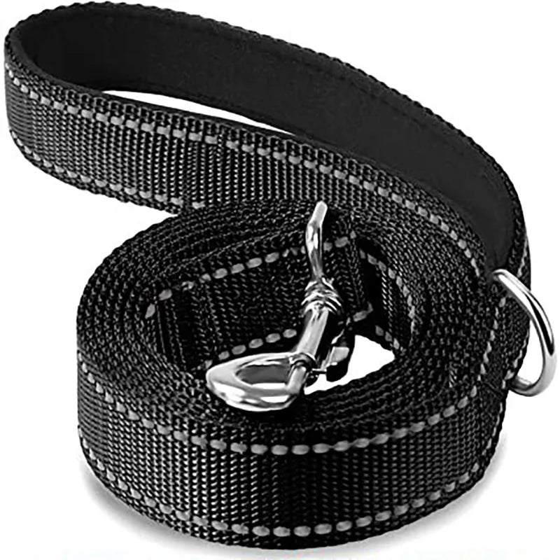 Laisse Réfléchissante pour Chien et Chat - Corde de Traction Robuste - Idéal Promenade, Dressage et Sécurité Nocturne