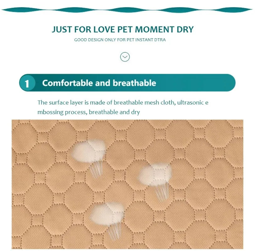 Tapis d'Entraînement Lavable et Réutilisable pour Chiens | Absorbant & Imperméable