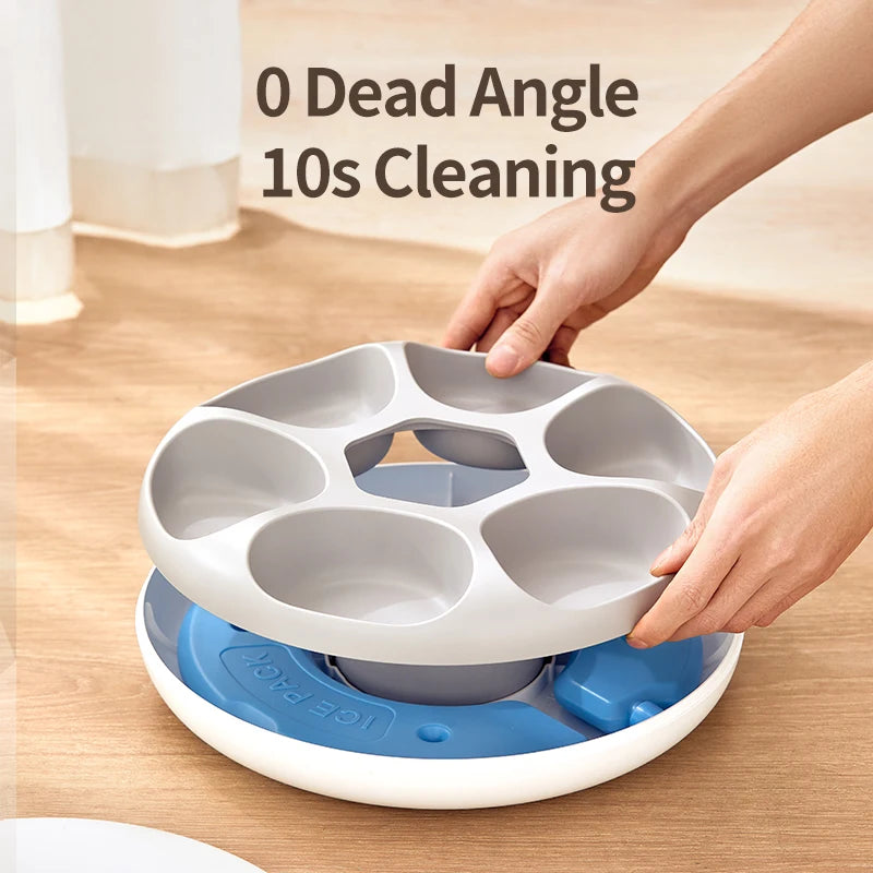 Distributeur de Nourriture Automatique Intelligent Croquettes et Repas Humides
