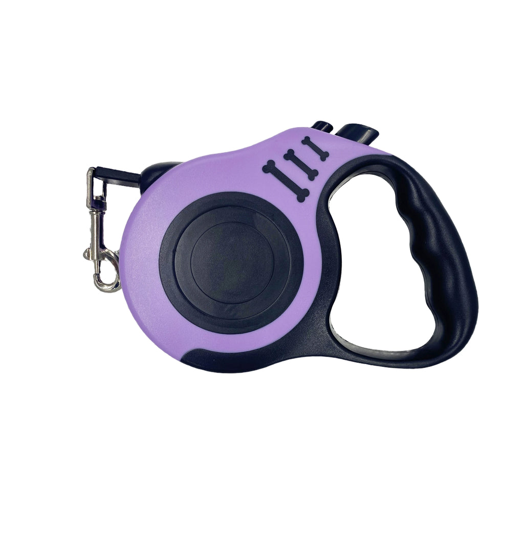 Laisse Enrouleur Automatique pour Chien et Chat - Nylon Robuste - Idéale Promenade et Course