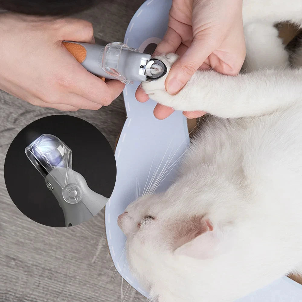 Coupe-Ongles LED pour Chats et Chiens
