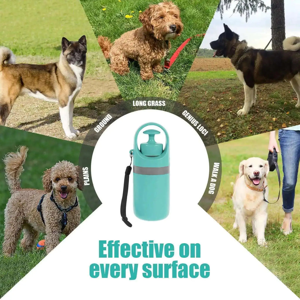 Ramasse-Crottes Portable avec Distributeur Intégré