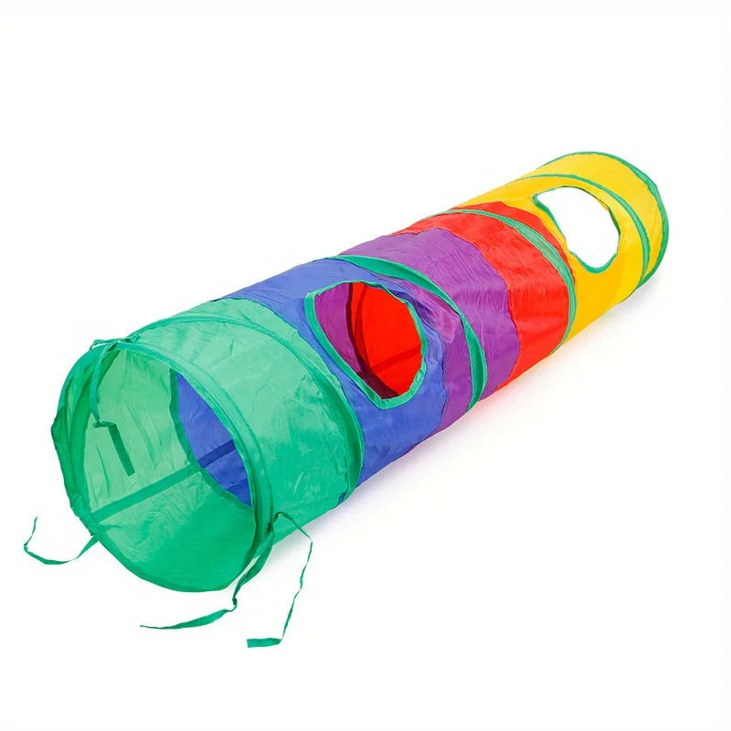 Ensemble de 24 Jouets Interactifs pour Chat - Tunnel, Baguette à Plumes et Accessoires koi